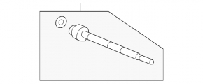 Steering rod left Honda CRV 12-16