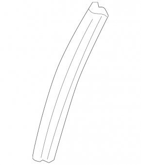 Front right door glass guide for Toyota Solara 2.4 04-08