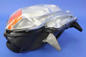 Headlight front right bare Dodge Durango 14-15 halogen light + LED DRL