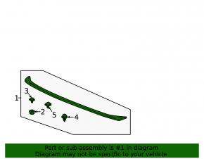 Trunk lid spoiler for the 18-20 Honda Accord