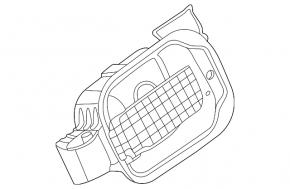 Hyundai Tucson 22-25 Fuel Filler Door Housing with Lock 1.6T HEV