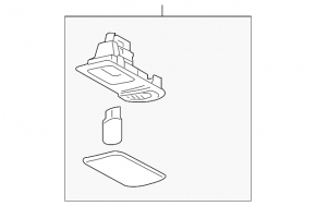 Subaru Outback 22-25 trunk light for sunroof, LED