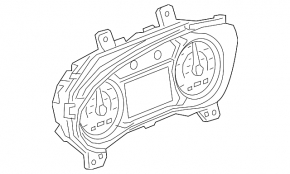 Chevrolet Equinox 23-24 LSD Instrument Cluster