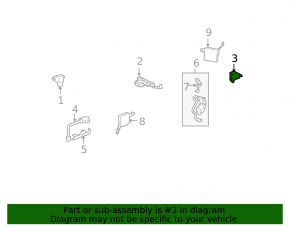 Lexus GX470 03-07 Acceleration Sensor