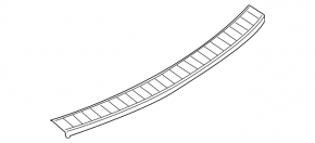 Rear Bumper Cover Ford Flex 09-19