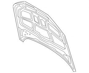 Bare hood Audi A4 B9 17-