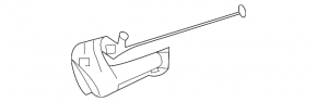 Fuel filler flap lock Mercedes W164 ML 06-11