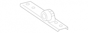 Mercedes A-class V177 19-22 rear center tunnel strut