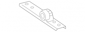 Mercedes A-class V177 19-22 rear center tunnel strut