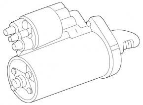 Starter Mercedes GLC 300/350e 16-19