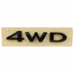Emblem inscription 4WD tailgate Ford Ecosport 18-22 black
