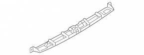 Trunk door strip for number plate illumination Mazda CX-9 16-