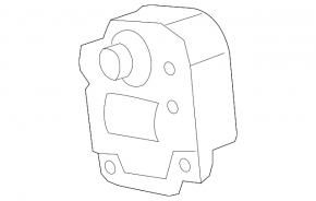 Actuator motor heater drive modes upper Chevrolet Volt 11-15
