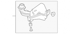 Garbage container Honda Accord 18-22 2.0T