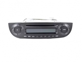 Radio tape recorder Fiat 500 12-15 black, buttons worn out