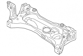 Front subframe for VW Tiguan 18-24