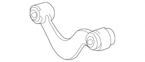 Upper rear right transverse control arm Toyota Highlander 20-