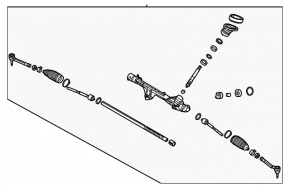 Steering rack Hyundai Sonata 20-23