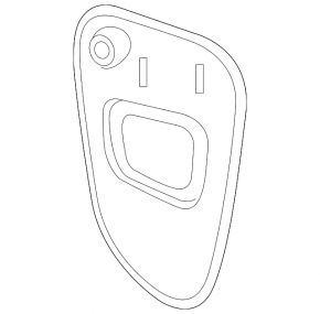 Door panel inner front right VW Golf 15-21 4d