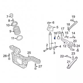 Ford Ecosport camber bolt 18-22 AWD