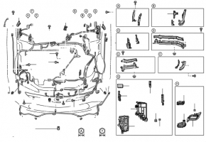 Toyota Prius 50 16-22 Engine Wiring