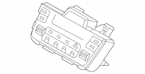 Climate control for Kia Sorento 21-24 HEV, PHEV
