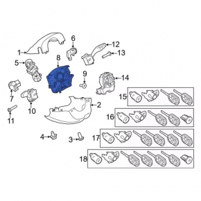 Ford Transit Connect MK2 13- Steering Angle Sensor