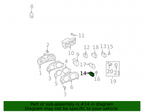 Track Off Button for Mazda CX-7 06-12
