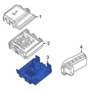 Ford Mustang Mach-E 21-23 Underhood Fuse Box Cover