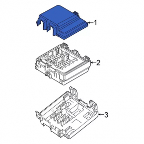 Ford Mustang Mach-E 21-23 Underhood Fuse Box Cover