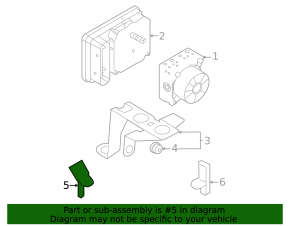 ABS sensor front left Ford Escape MK4 22-