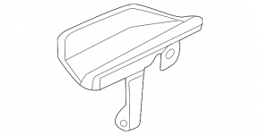 Door handle outer front right Ford Mustang Mach-E 21-23
