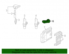 Knock Sensor Audi Q7 16- 2.0T