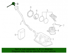 BMW i3 14-21 Fuel Filler Cap