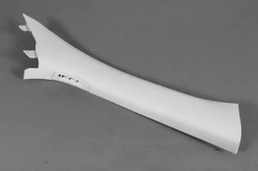 Front pillar trim upper right Jeep Grand Cherokee WK2 11-14 black