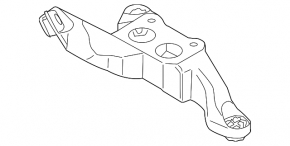ABS Bracket ABS BMW X1 F48 16-22