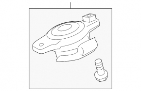 Engine mount right Subaru Forester 14-18 SJ 2.0