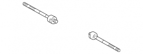 Left steering rod for Lexus IS 14-20 RWD