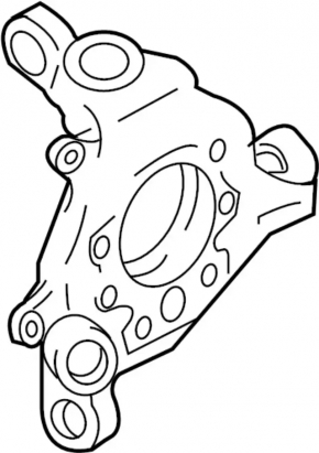 Rear left trailing arm Infiniti QX50 14-17