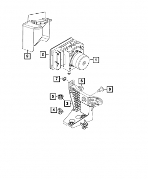 ABS ABS Jeep Renegade 19-23