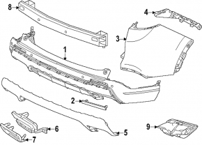 Exhaust Tip Bracket Right Honda CRV 23- HEV