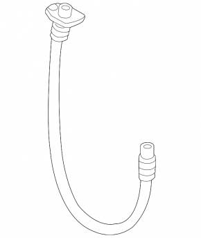 Brake hose rear left Audi Q7 4L 10-15