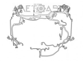 Lexus CT200h 11-12 engine wiring