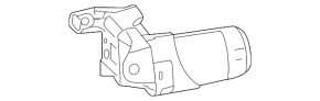 Lexus UX200 UX250h 19- Mode Control Lever
