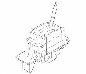 Gearbox shifter Porsche Cayenne 958 11-14
