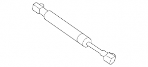 Right trunk lid shock absorber for Mazda 3 09-13