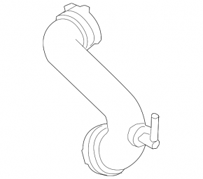 Air duct for Ford C-max MK2 13-18 manifold