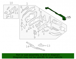 Ford Escape MK3 13-19 Front Strut Strut