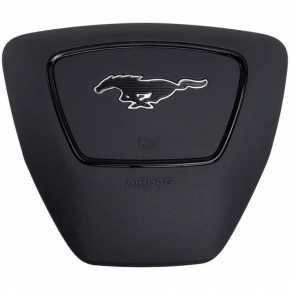 Airbag in steering wheel driver Ford Mustang Mach-E 21-23 black with black emblem