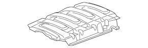Chevrolet Camaro 16-23 6.2 Engine Overlay on Manifold